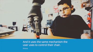 Robotic arm assists with daily tasks for people in wheelchairs