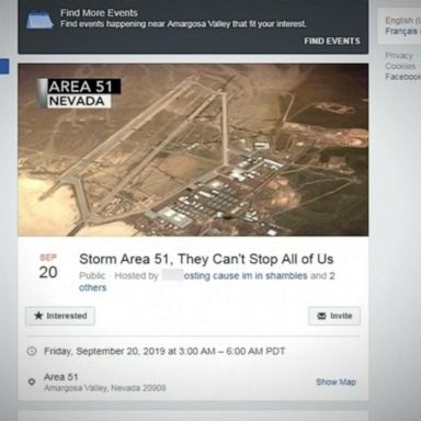 VIDEO: Viral Facebook event 'Storm Area 51' has been taken down