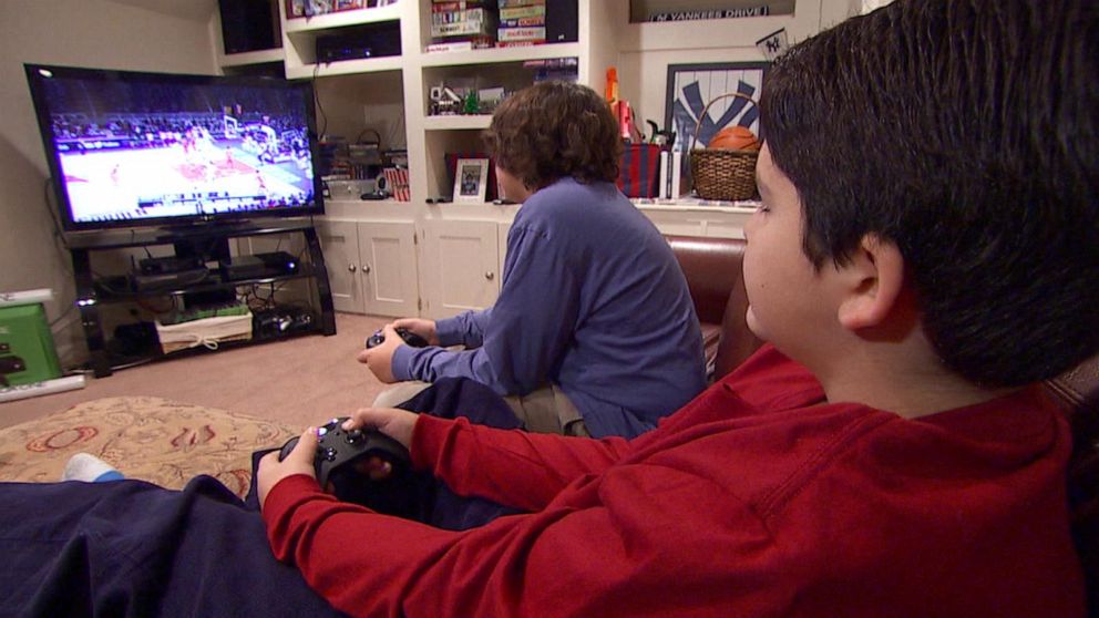 Kids spending too much time gaming