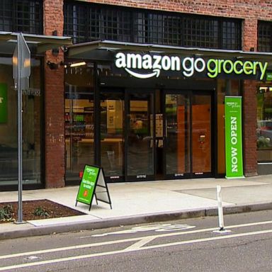 VIDEO: Amazon opens its first full size cashless grocery store