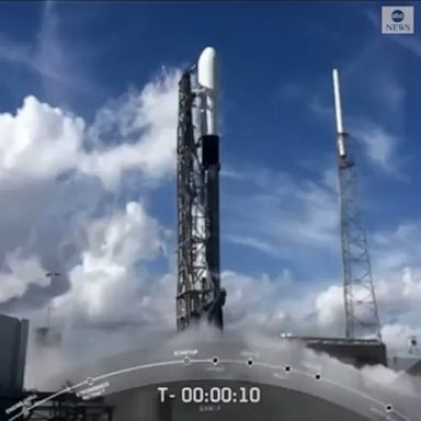 SpaceX launched a Falcon 9 rocket to deliver a radio broadcasting satellite into orbit from the Cape Canaveral Space Force Station in Florida.