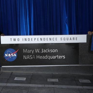 NASA held a ceremony on Friday to rename its headquarters in Washington, D.C., after Mary W. Jackson, the agency's first Black woman engineer.