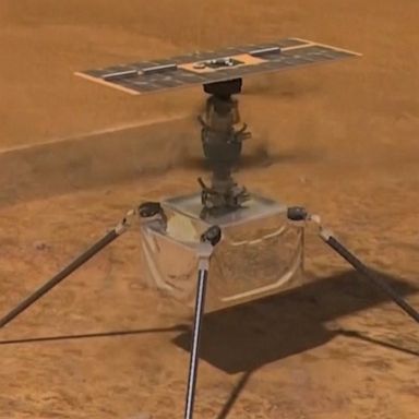  In a historic first, NASA will attempt to launch a helicopter into flight on Mars next month.