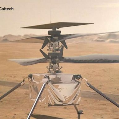 VIDEO: NASA lands 1st space helicopter on Mars