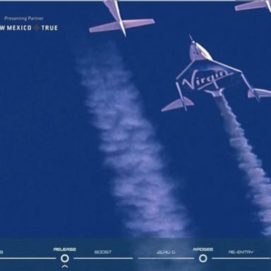 VIDEO: Virgin Galactic spaceflight is a success