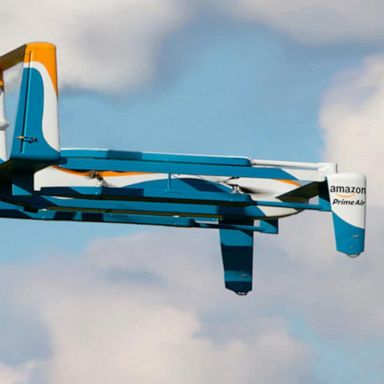 VIDEO: Amazon launces drone delivery in California