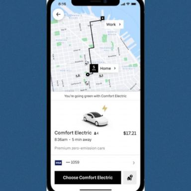 VIDEO: Uber expands electric car service to 25 North American markets