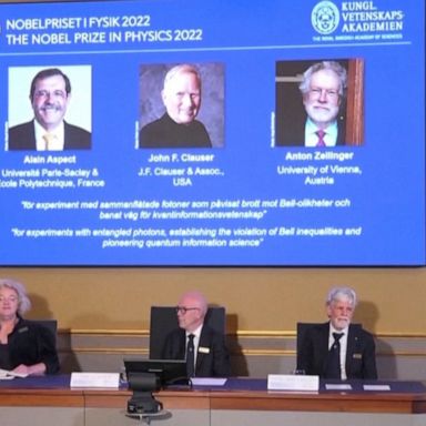 Three people won the 2022 Nobel Prize in Physics for experiments in quantum mechanics that laid the groundwork for developing new applications in computing and cryptography.