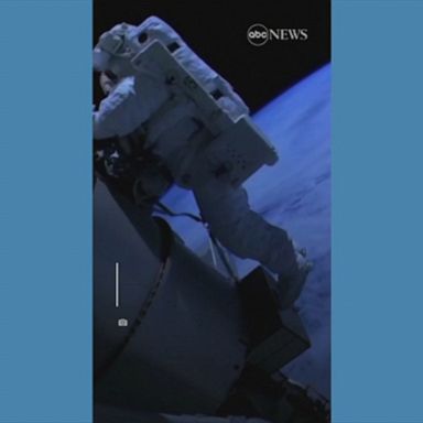 VIDEO: NASA astronauts conduct spacewalk outside the International Space Station