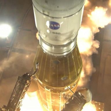 VIDEO: NASA’s Artemis I rocket is heading to the moon after months of delays