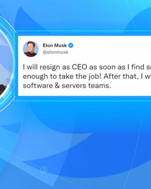 Elon Musk says he'll resign as Twitter CEO - Good Morning America