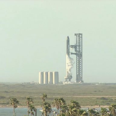 VIDEO: SpaceX scrubs test launch of Starship rocket