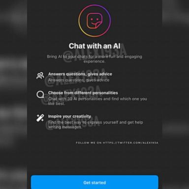 VIDEO: Instagram my soon have its own AI chatbot