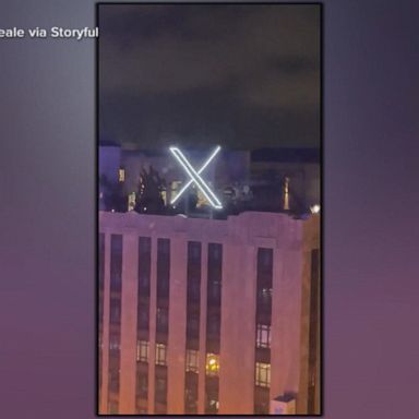 VIDEO: City of San Francisco investigates flashing X logo on top of company’s headquarters