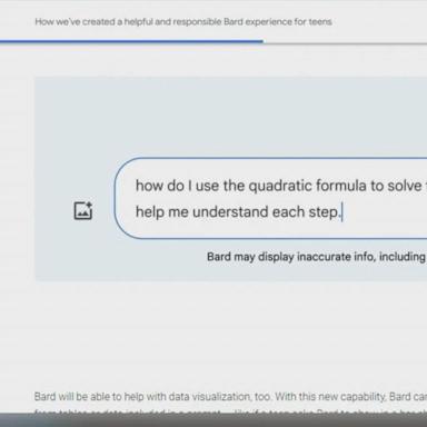 VIDEO: Teenagers can now use Google’s AI Bard for homework