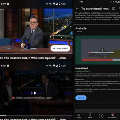 VIDEO: YouTube helping users skip ahead in videos