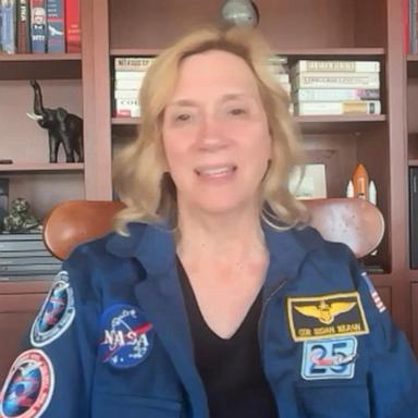 VIDEO: Former astronaut reacts to Blue Origin launching all-female crew to space