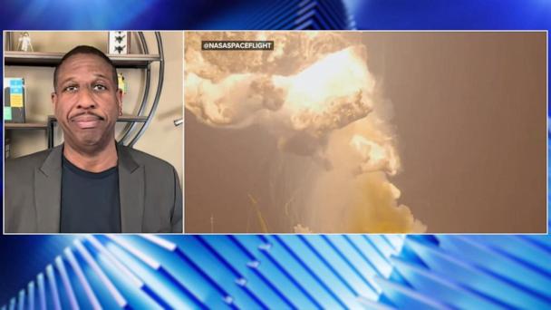 Astrophysicist reacts to SpaceX rocket exploding during testing in Texas