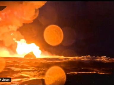 WATCH: SpaceX Starship splashes down after successful 1st orbital flight test