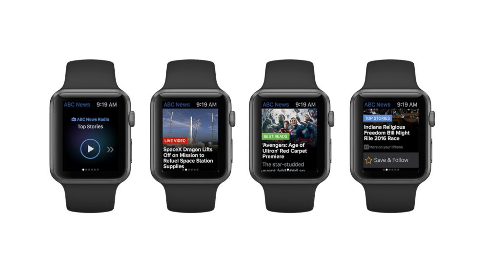 Introducing the ABC News app for the Apple Watch.