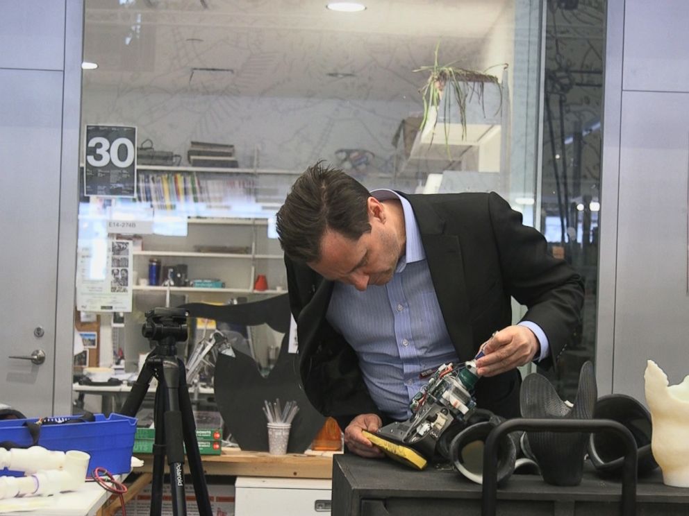 PHOTO: Hugh Herr designs the future of bionics to restore mobility and also to push the boundaries of human capabilities.