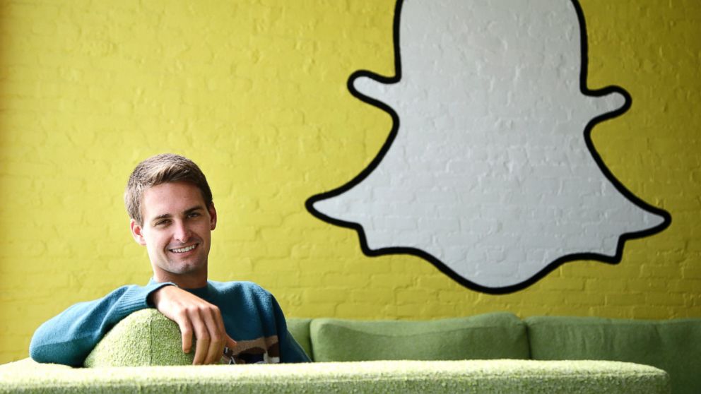This Thursday, Oct. 24, 2013 photo shows Snapchat CEO Evan Spiegel in Los Angeles, Calif.