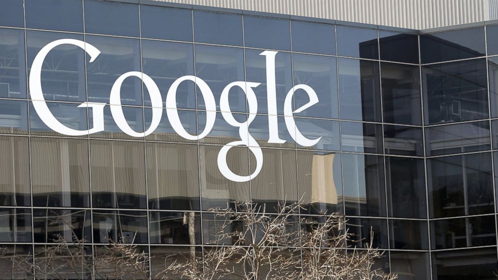 A Google sign at the company's headquarters in Mountain View, Calif., Jan. 3, 2013. 