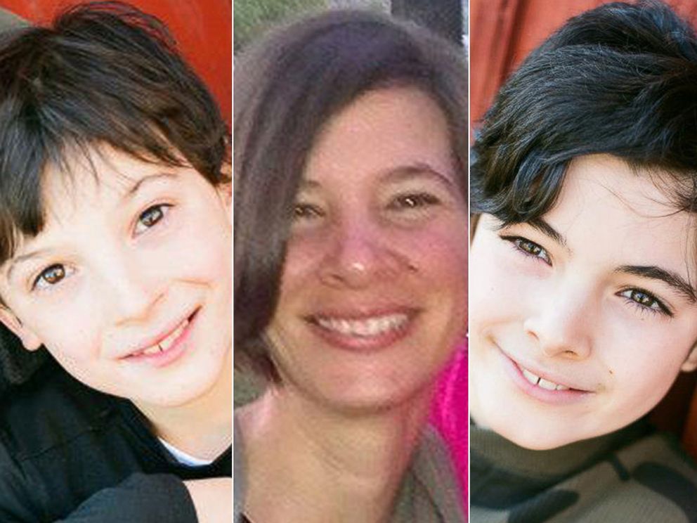 PHOTO: In this combination of undated photos provided by Brianna Caster, her sister Iasia M. Ceglia, center, and two nephews Leenan, 10, left and Joseffinn, 11 are shown. 