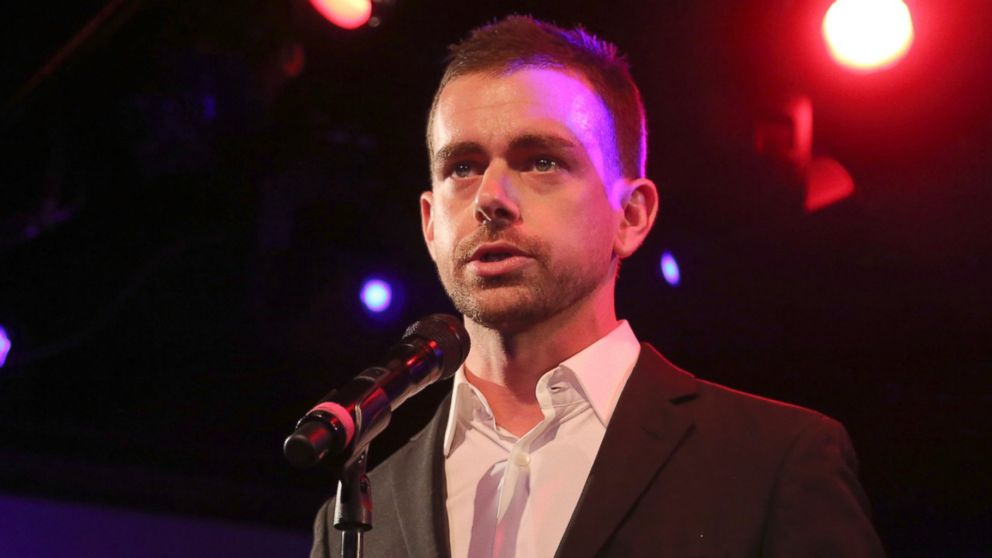 PHOTO: Twitter co-Founder Jack Dorsey speaks at a fundraiser in New York, April 24, 2013. 