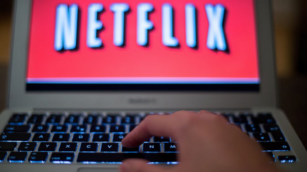 The logo of video streaming company Netflix is seen on a laptop screen in Berlin, Sept. 14, 2014.