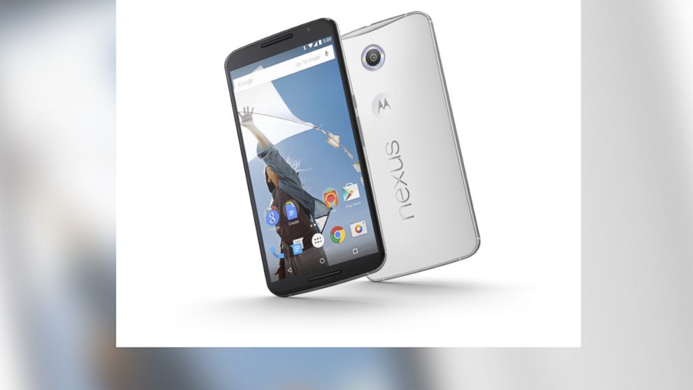 PHOTO: The Nexus 6 smartphone is pictured in this product image provided by Google.