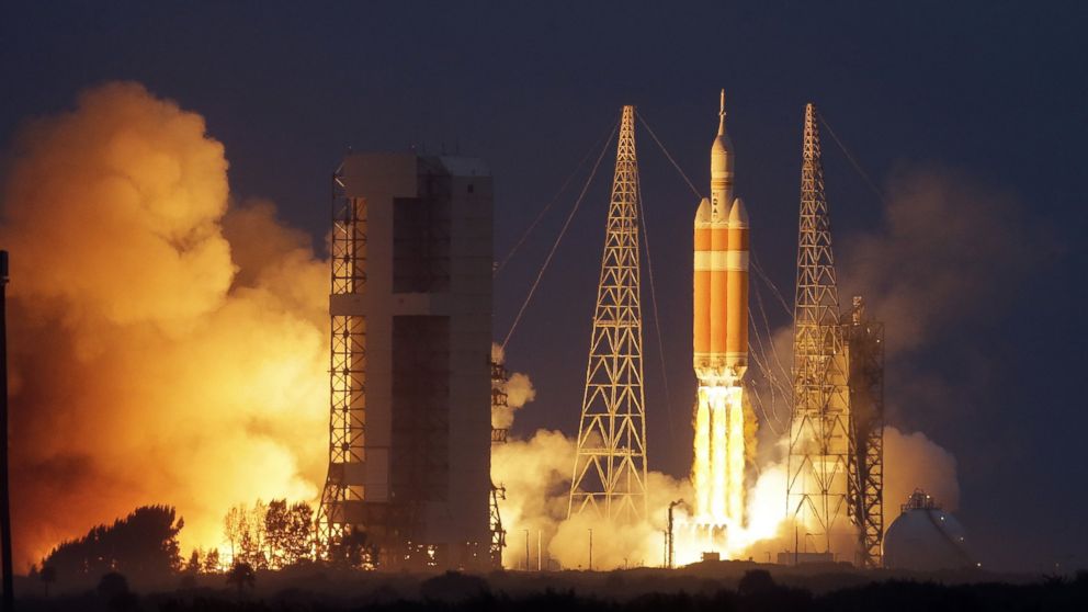 Stunning Photos of NASA's Orion: From Launch to Splashdown - ABC News