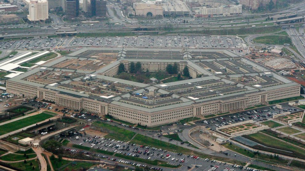 The Pentagon is seen in this aerial view in Washington, March 27, 2008.