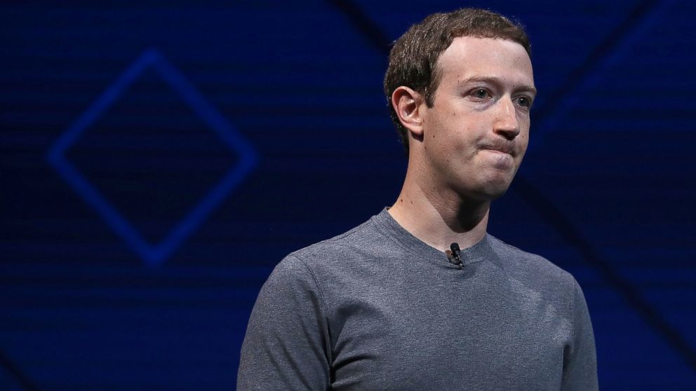 Facebook CEO Mark Zuckerberg delivers the keynote address at Facebook's F8 Developer Conference, on April 18, 2017 at McEnery Convention Center in San Jose, Calif. 