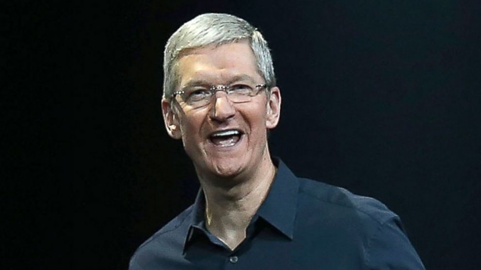 Apple CEO Tim Cook speaks during the Apple Worldwide Developers Conference at the Moscone West center on June 2, 2014 in San Francisco, California.