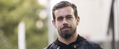 PHOTO: Jack Dorsey, co-founder and CEO of Square and Twitter, poses for a portrait at Black Velvet Espresso, April 11, 2016, in Melbourne, Australia.