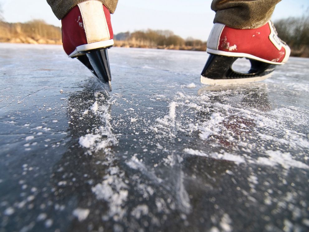 Why You Slip But Don T Fall Walking On Ice Abc News