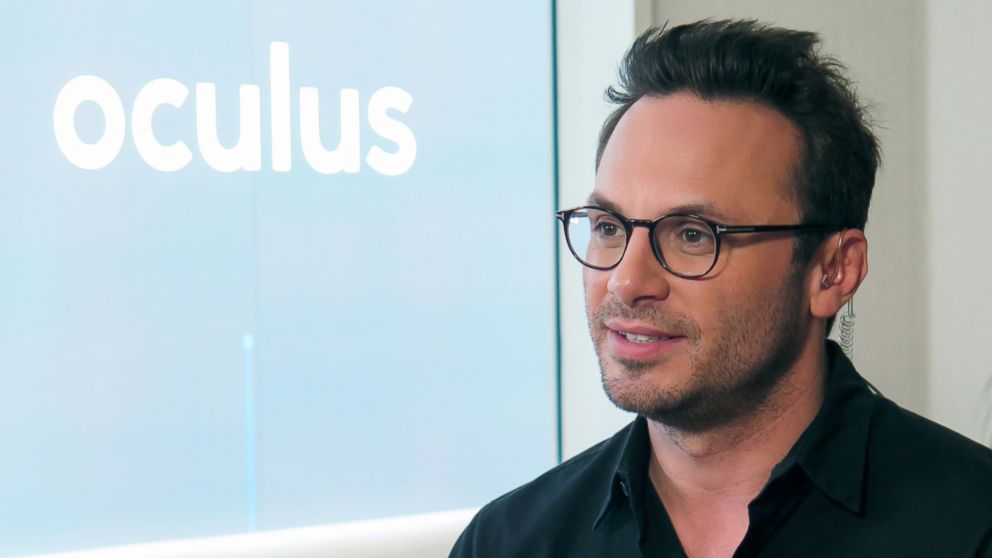 Brendan Iribe, CEO of Oculus, in an interview during the Oculus Connect 2 Developer Conference at Loews Hotel in Hollywood, Calif., Sept. 24, 2015.