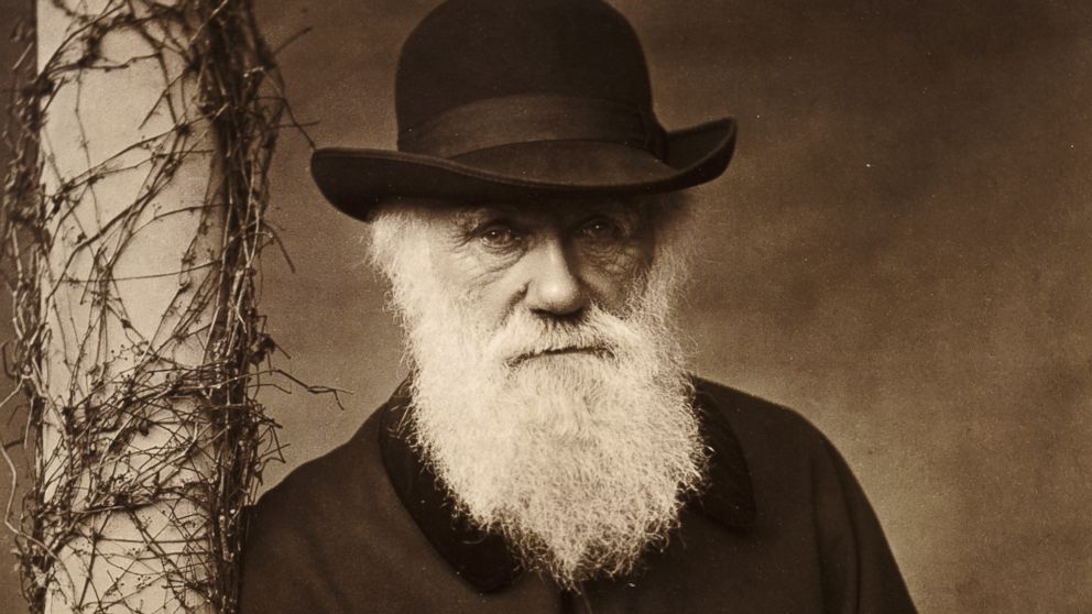 Charles Darwin at his home at Down House, Kent, 1880. 