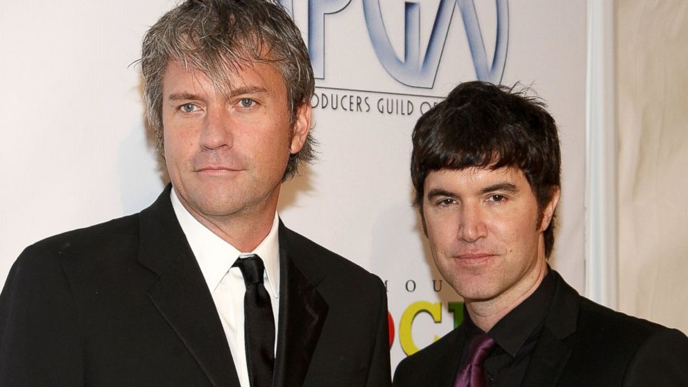 Chris DeWolfe and Tom Anderson arrive at the 20th Annual Producers Guild Awards held at the Palladium, Jan. 24, 2009, in Hollywood, Calif. 