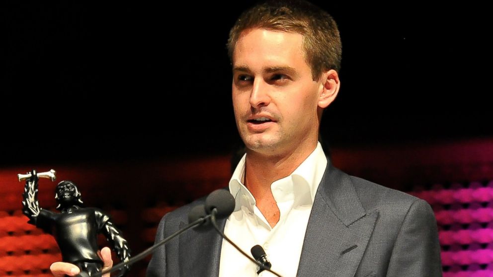 Evan Spiegel of Snapchat is pictured on Feb. 10, 2014 in San Francisco, Calif.