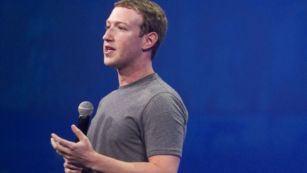 Mark Zuckerberg is pictured in San Francisco on March 25, 2015. 