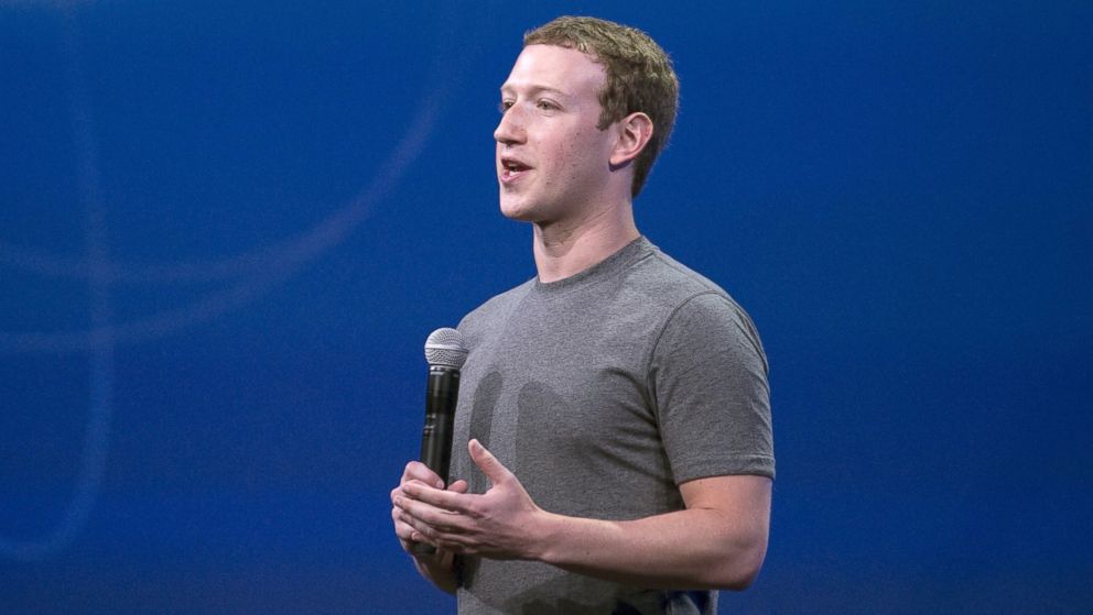 Facebook CEO Mark Zuckerberg speaks at the F8 summit in San Francisco, March 25, 2015.