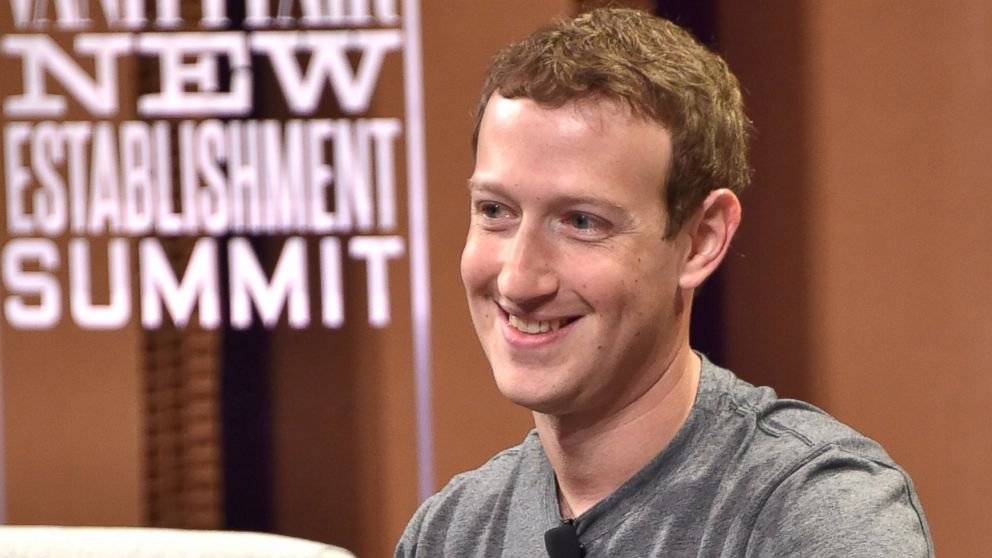 Facebook Founder, Chairman and CEO Mark Zuckerberg speaks onstage during the Vanity Fair New Establishment Summit at Yerba Buena Center for the Arts, Oct. 7, 2015 in San Francisco, Calif.  