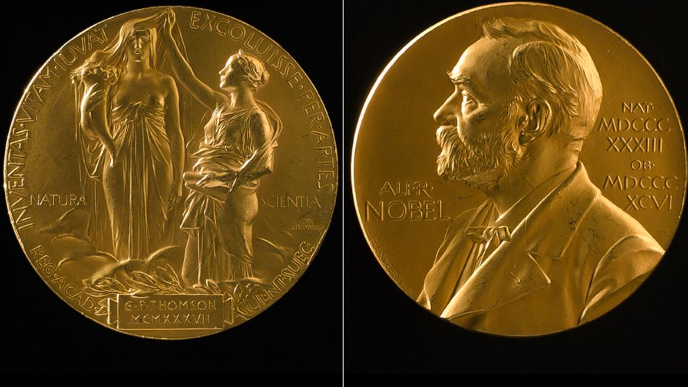 Medal for the Nobel Prize for Physics.