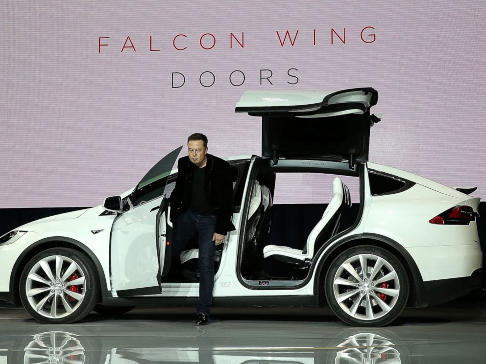 Get Tesla Model Y Falcon Wing Doors Gif