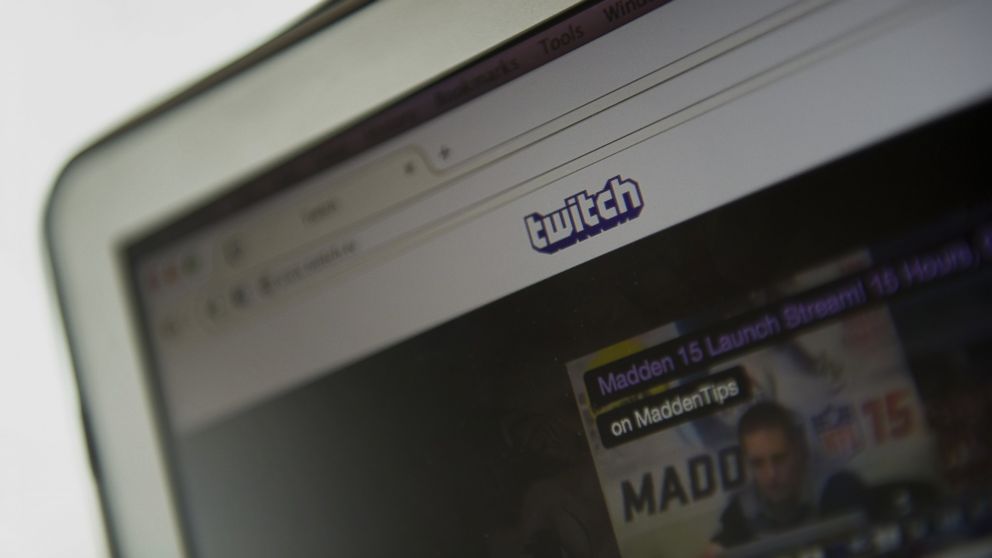 The Twitch Interactive Inc. website is displayed on a computer in San Francisco, California, Aug. 25, 2014. 