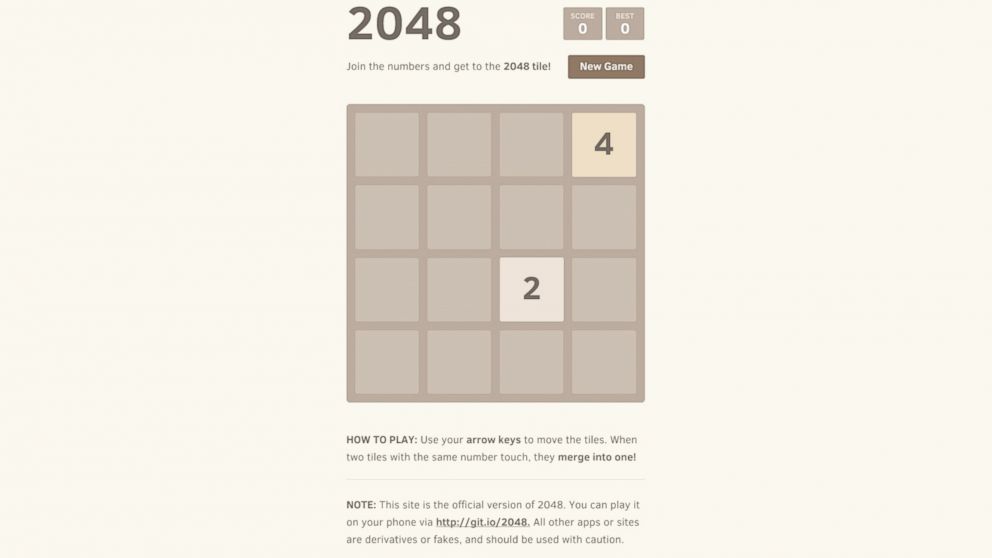 WHAT HAPPENS IF I JOIN TWO 2048?