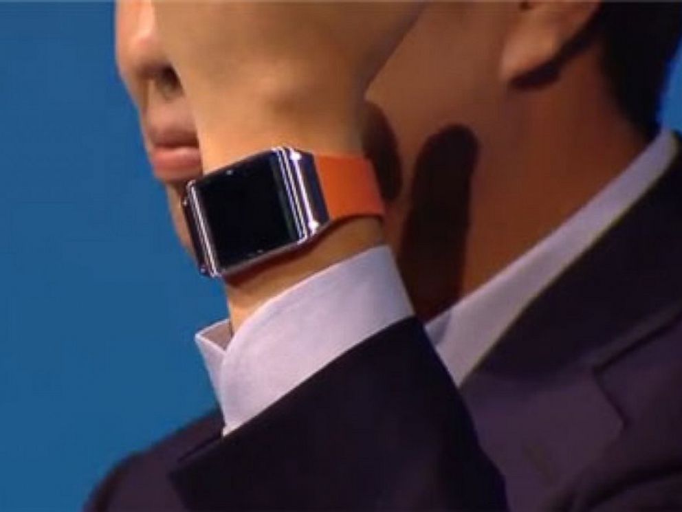 PHOTO: The Galaxy Gear smartwatch,