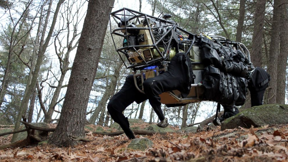 The LS3 is one of Boston Dynamics' many robots. 